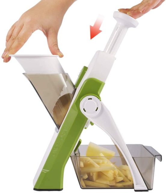 Vegetable Slicer TR210 Vegetable Slicer with Automatic Hopper on trolley -  Variable Speed